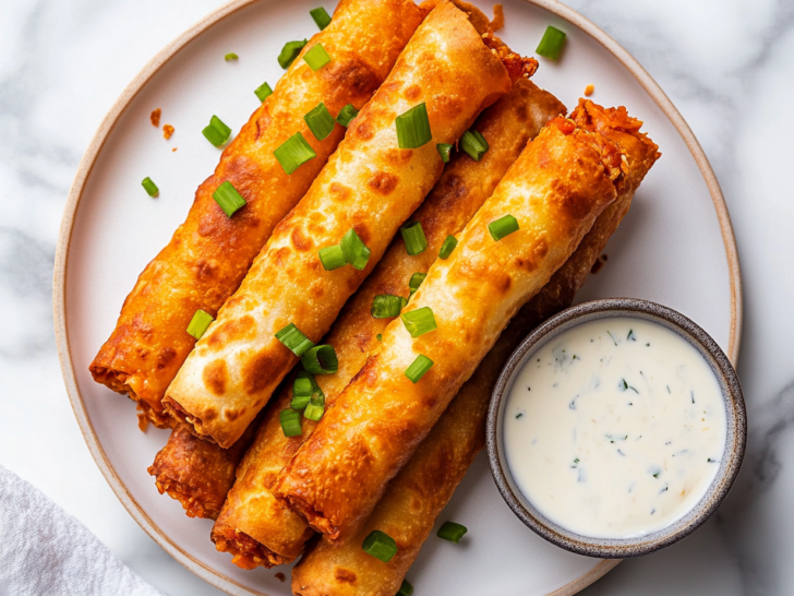 Buffalo Chicken Taquitos Recipe: Crunchy and Spicy!