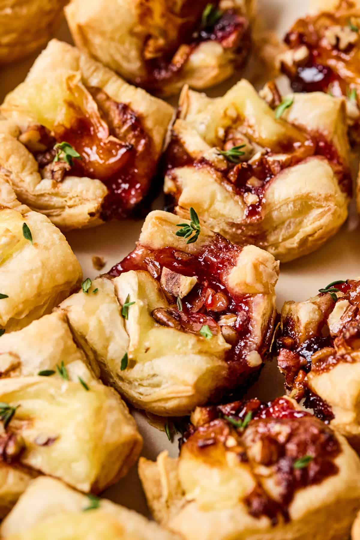 Puff Pastry Brie Bites Recipe: Bite Sized Bliss!