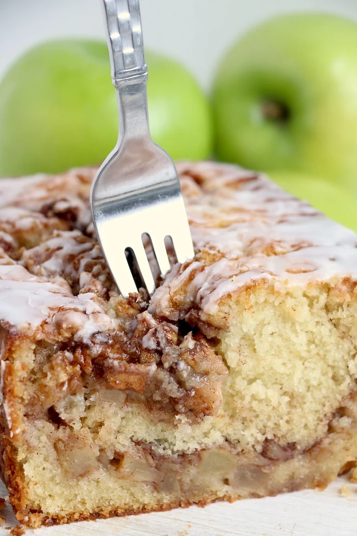 Cinnamon Swirl Apple Fritter Bread Recipe