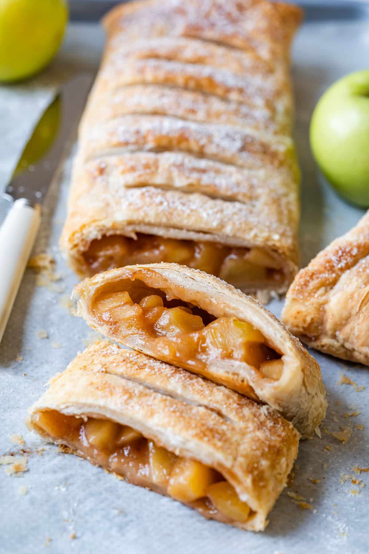 Apple Puff Pastry Bread Recipe