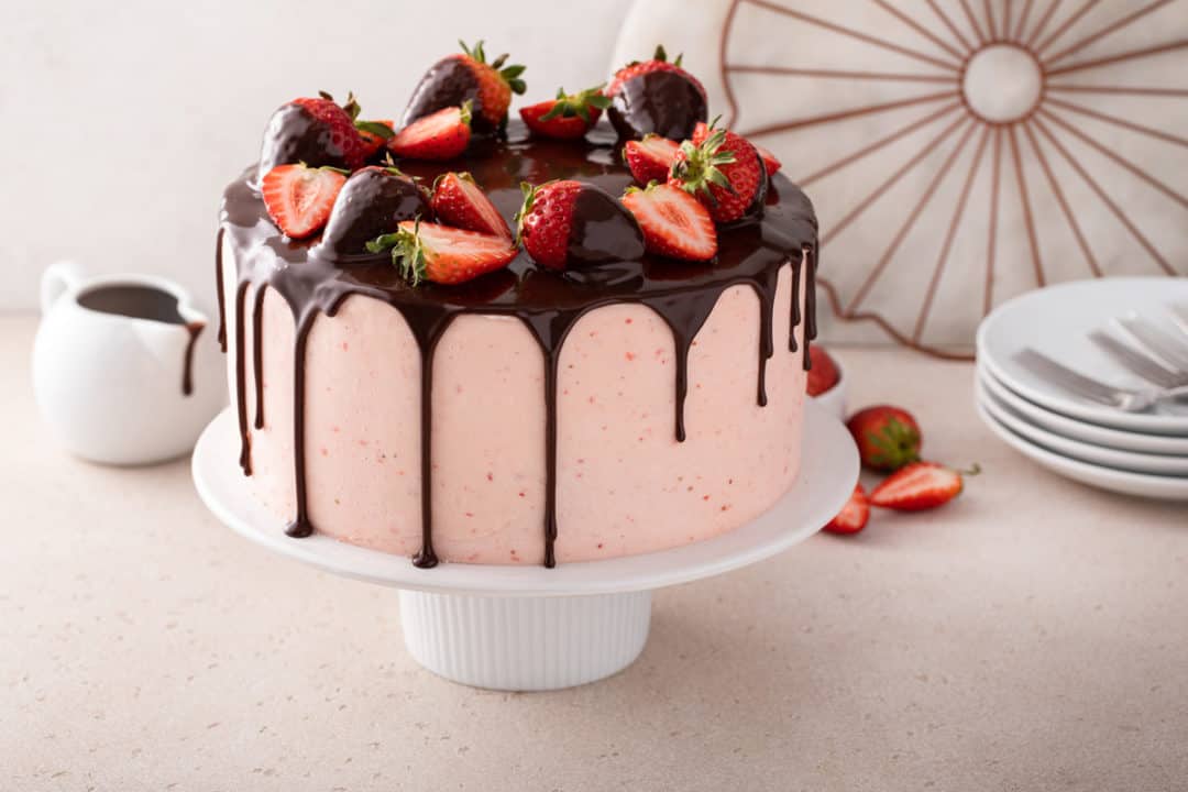 Chocolate Stawberry Cake Recipe