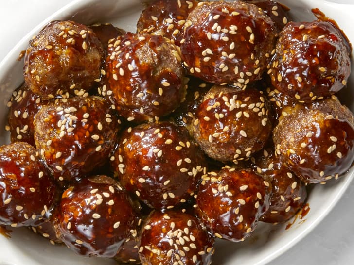 Sweet Chilli Meatballs Recipe